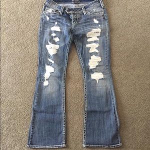 Women's Silver Jeans